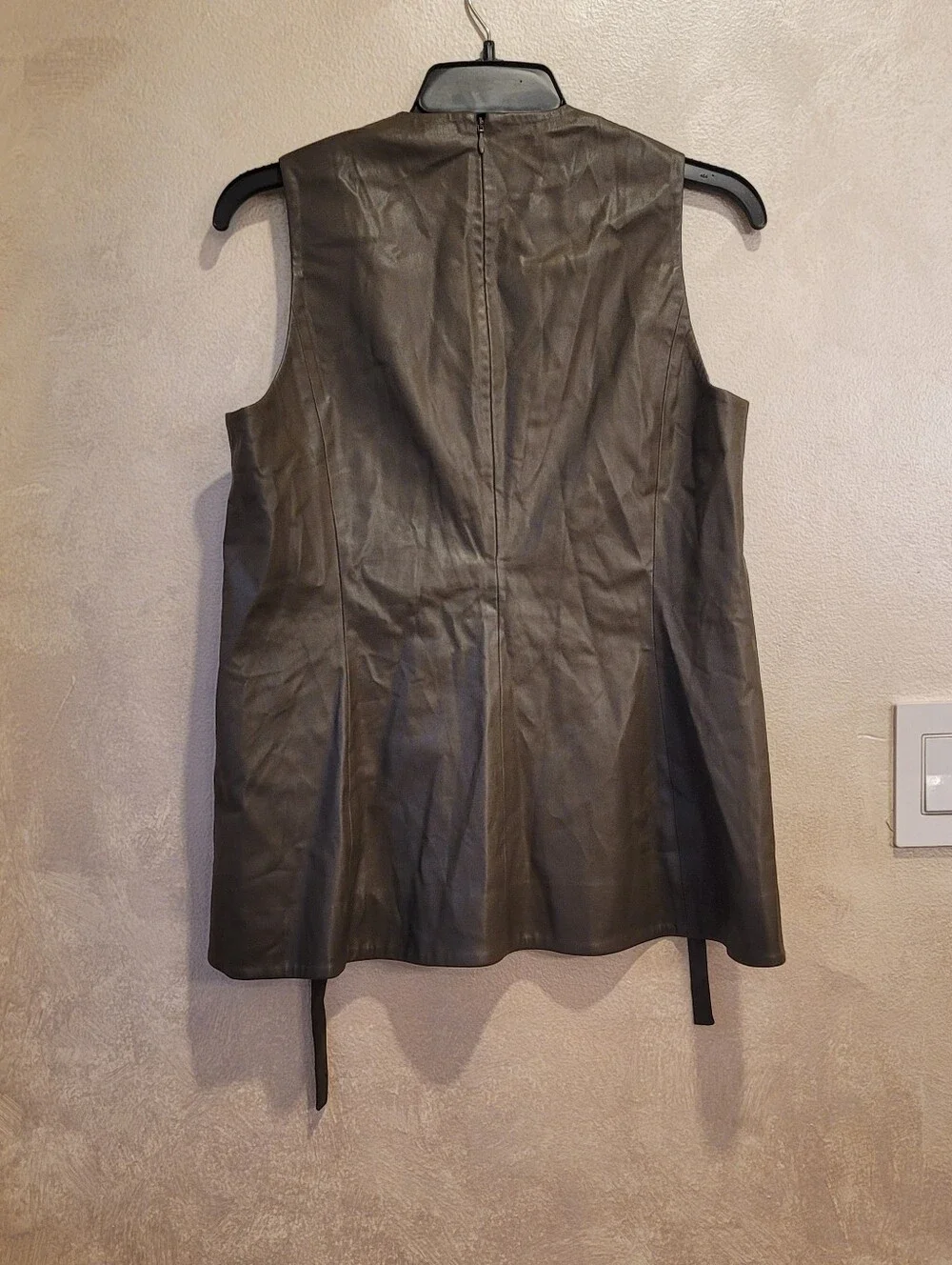 PROENZA SCHOULER FAUX LEATHER TOP